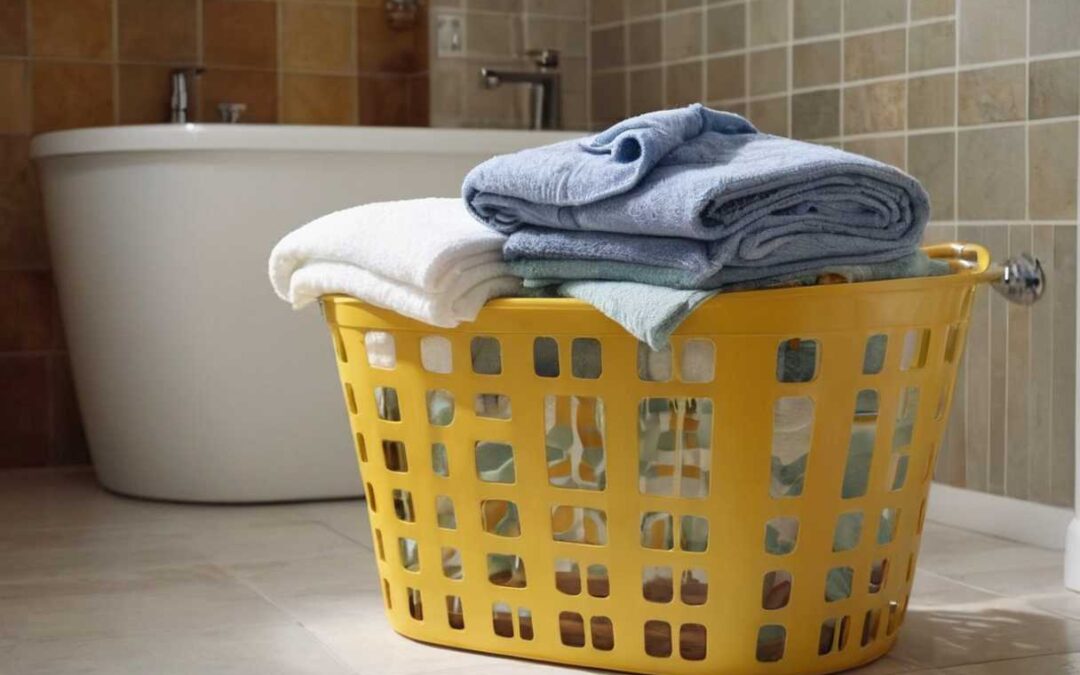 Intégrer un panier à linge dans votre déco salle de bain